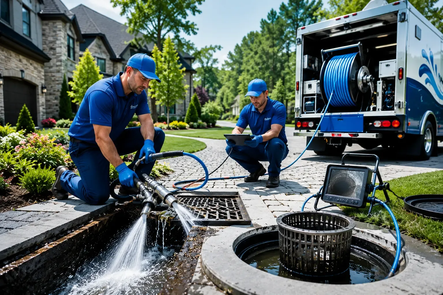 Local outdoor drain cleaning professionals in Wingo, KY